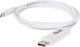 Club3D Μετατροπέας DisplayPort male σε USB-C male Λευκό 1τμχ CAC-1517