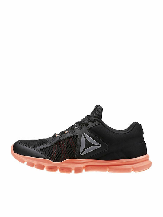 Reebok Yourflex Trainette 9.0 Mt Γυναικεία Αθλητικά Παπούτσια Running Μαύρα