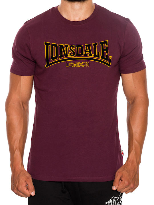 Lonsdale Classic Athletic T-shirt OXBLOOD