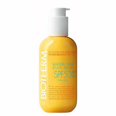 Biotherm Waterlover Sun Milk Rezistentă la apă Crema protectie solara Cremă pentru Corp SPF50 200ml