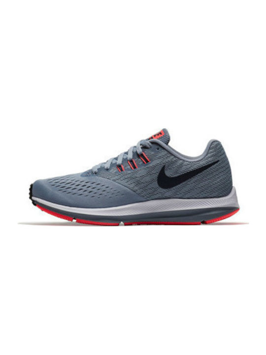 Zoom Winflo 4 Sport Shoes Running Gray