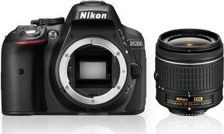 Nikon D5300 Kit (AF-P DX 18-55mm) Black | Skroutz.gr