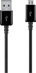 Samsung ECB-DU68BE Regular USB 2.0 σε micro USB 0.8m Μαύρο
