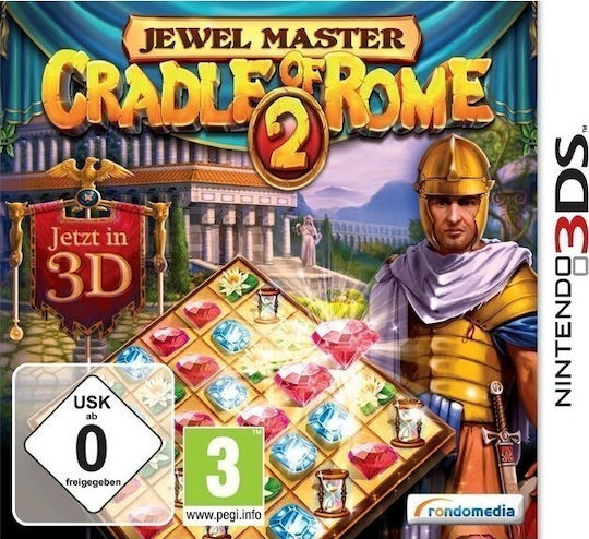 Jewel Master Cradle of Rome 2 3DS Game (Used)