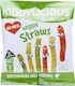 Kiddylicious Garnelen Veggie Straws mit Geschmack Gemüse Zuckerfrei 12gr für 9+ Monate 1Stück