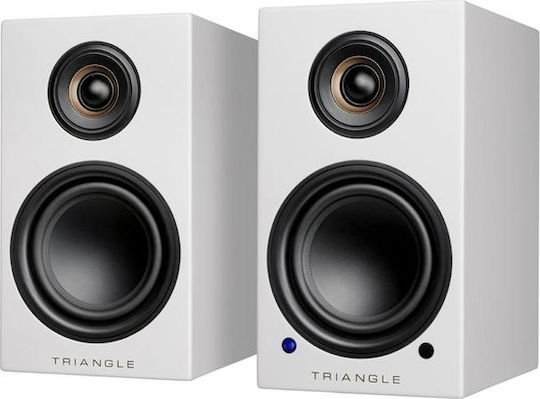 Triangle LN01A Home Entertainment Active Speaker 2 No of Drivers Wi-Fi Connected and Bluetooth 100W White (Pair)