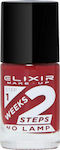 Elixir 2 Weeks Gloss Βερνίκι Νυχιών Μακράς Διαρκείας 763 Black Bean 11ml