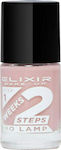 Elixir 2 Weeks Gloss Βερνίκι Νυχιών Μακράς Διαρκείας 749 Nude Pink 11ml