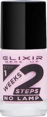 Elixir 2 Weeks Gloss Βερνίκι Νυχιών Μακράς Διαρκείας 714 Baby Pink 11ml