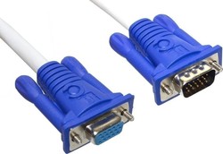 VGA male to VGA female White 20m Cable