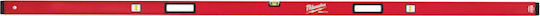 Milwaukee Redstick Backbone 240 Spirit Level Aluminum Magnetic 240cm with 3 Eyes