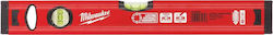 Milwaukee Redstick Slim 60 Spirit Level Aluminum 60cm with 2 Eyes