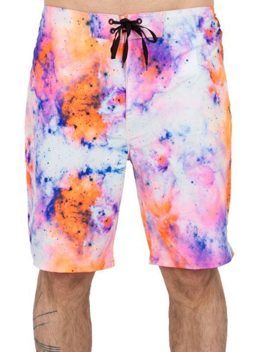 Hurley Phantom JJF III Nebula MBS0007110 Men's Swimwear Bermuda Multicolour with Patterns