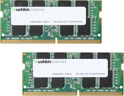 Mushkin Essentials 32GB DDR4 with 2 Modules (2x16GB)