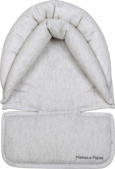 Mamas & Papas Adjustable Head Hugger Baby Car Seat Liner Grey Marl