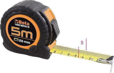 Beta 1691BM/8 Tape Measure with Auto-Rewind 32mm x 8m