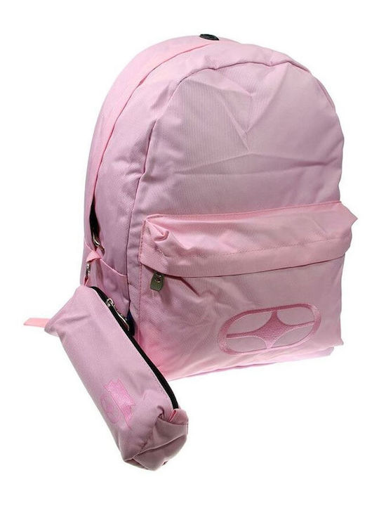 No Fear Classy Schulranzen Rucksack Junior High-High School in Rosa Farbe