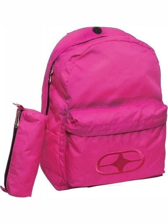 No Fear Classy Schulranzen Rucksack Junior High-High School in Rosa Farbe