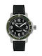 Nautica Watch Battery with Black Leather Strap NAD15011G