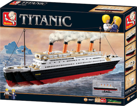 Sluban Building Block Titanic Big for 6+ years 1012pcs B0577