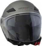 Zen ZN-105 Titanium Matt Motorradhelm Jet