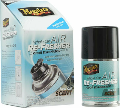 Meguiar's Spray Curățare pentru Aer condiționat cu Aromă Mașină nouă Air Re-fresher 59ml G16402