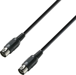 Adam Hall K3MIDI0300BLK Midi-Männchen - Midi-Männchen 3m