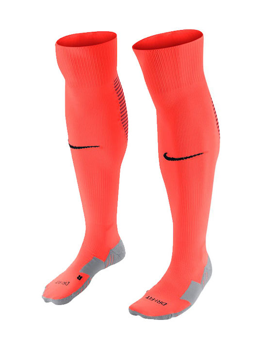 Nike Team Matchfit Over-calf Șosete de Fotbal Portocalii 1 pereche