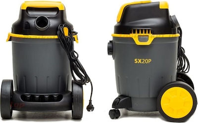 Stanley Wet-Dry Vacuum for Dry Dust & Debris 1200W with Waste Container 20lt