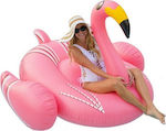 Inflatable Ride On Flamingo Pink