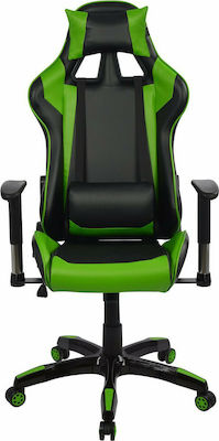 HomeMarkt HM1056.03 Gaming Chair with Adjustable Arms Green