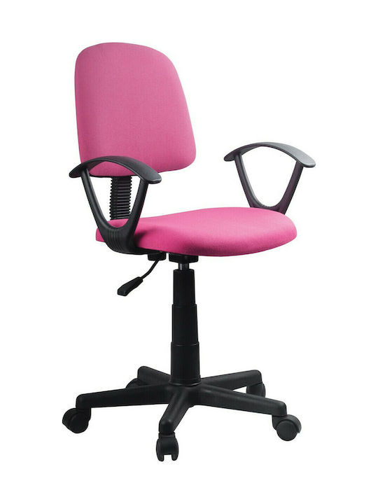 Καρέκλα Γραφείου με Ανάκλιση BF430 Ροζ Woodwell