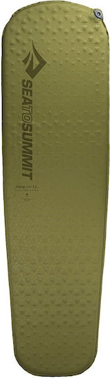Sea to Summit Self Inflating Regular Green Self-Inflating Single Camping Sleeping Mat 75x Thickness 3.8cm in Green color