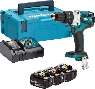 Makita Percussive Drill Driver Battery Brushless 18V 3x5Ah