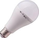 V-TAC VT-2015 LED Lampen für Fassung E27 und Form A65 Warmes Weiß 1500lm 1Stück