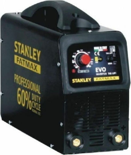 Stanley Sudură Inverter TIG / MMA cu Curent Maxim de Sudare 200A și Ciclu de Lucru 35%
