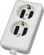 CHaralampidis Power Strip 2 Positions without Cable