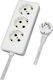 CHaralampidis T-Shaped Wall Plug 3 Positions with Cable 3m