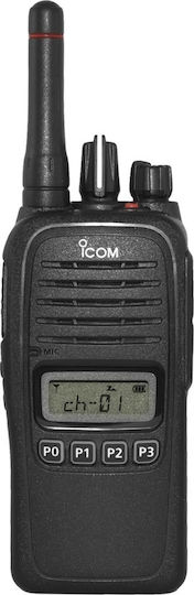 Icom IC-F1000S Funkgerät UHF/VHF 5W mit Monochromdisplay Set mit 1Stück