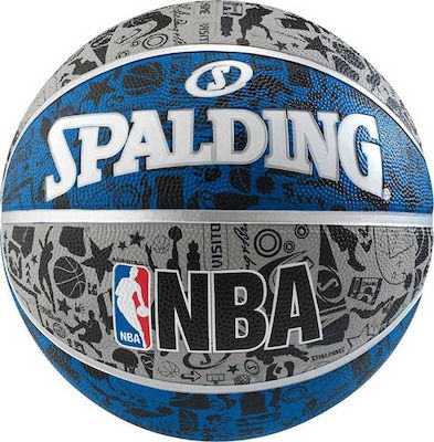 Spalding NBA Graffiti Ball Basket Ball Indoor/Outdoor