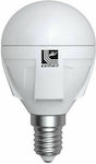 Adeleq LED Bulbs for Socket E14 and Shape G45 Warm White 520lm 1pcs