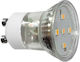 Adeleq LED Bulb 2W for Socket GU10 and Shape MR11 Warm White 200lm