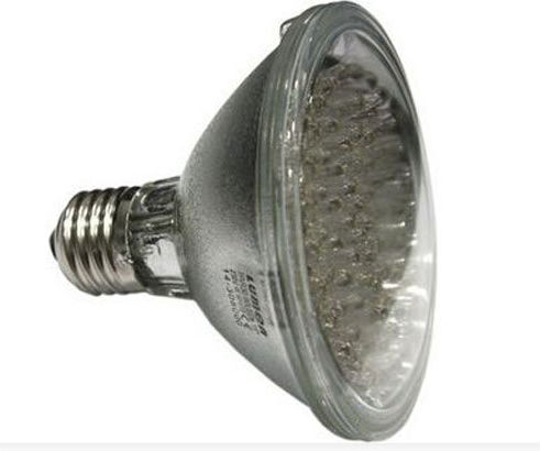Adeleq LED-Lampe 3.6W 95mm für Fassung E27 und Form PAR30 Rot 330lm