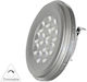Adeleq LED крушка 12W 110mm за фасунга G53 и форма AR111 Хладно бяло 880лм Димируем