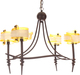 Keskor Chandelier 4xG9 Brown 171057-4