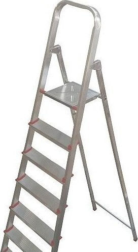 Viovas Eco Leiter Aluminium mit 5+1 Stufen 195cm