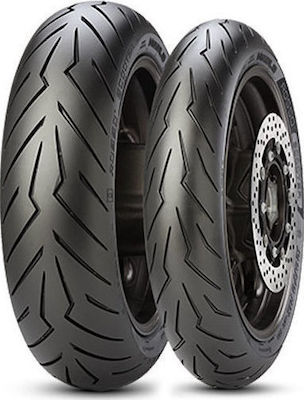 Pirelli Diablo Rosso Scooter Front Tyre 120/80-14 58 S Tubeless