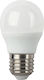 Diolamp LED Lampen für Fassung E27 und Form G45 Kühles Weiß 470lm 1Stück