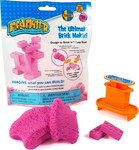 Wabafun Joc de construcție cu nisip Ultimate Brick Maker Pink pentru copii de 3++ ani