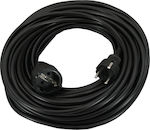 Χαραλαμπίδης Extension Cable Cord 3x1.5mm²/20m Black